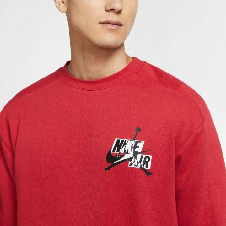 Produktbild Air Jordan Jumpman Fleece Sweatshirt Red - CK6763-687 (XL)