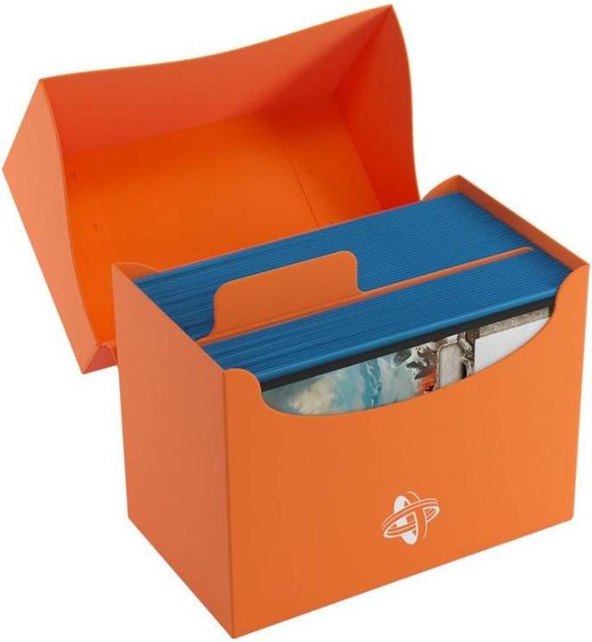 Immagine prodotto Gamegenic GGS25048 - Supporto laterale 80+ Scatola di carte arancioni