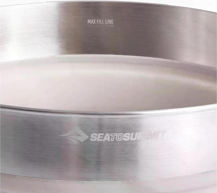 Actual product image Sea To Summit Detour Stainless Steel Collapsible Pot