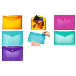 Thumbnail - Herma, Dokumententasche, Dokumententasche, PP, DIN A5, farbig sortiert (A5)