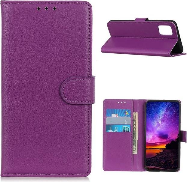 Produktbild MU Classic Litchi Leder Bookcover Series (OnePlus 9)