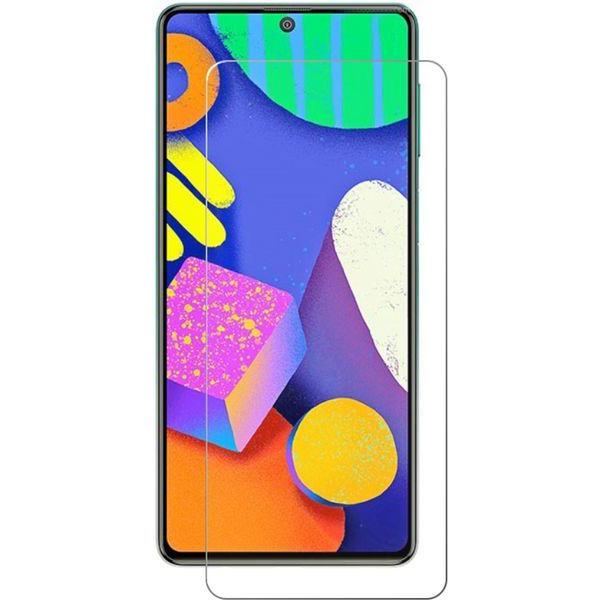 MU Budget Schutzglas Displayschutz (1 Stück, Samsung Galaxy F62), Smartphone Schutzfolie, Transparent
