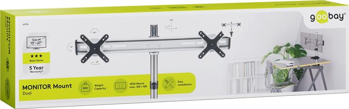 Produktbild Goobay ScreenFlex Twin (Tisch, 23")