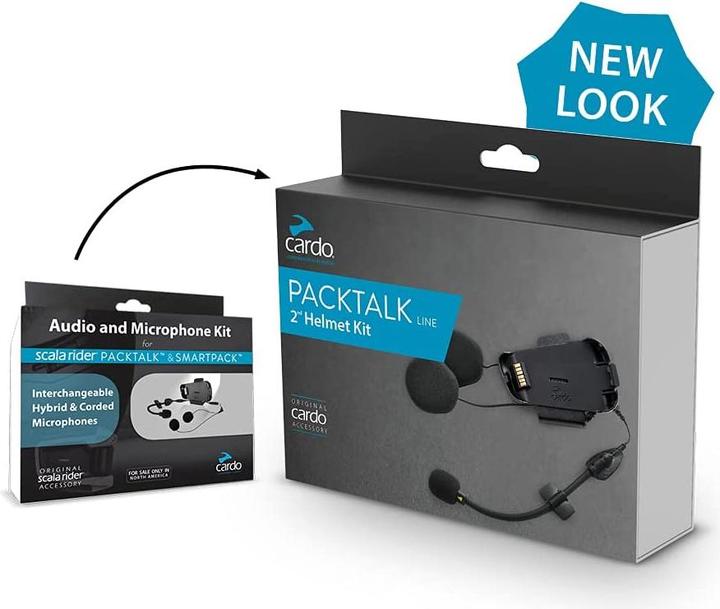 Produktbild Cardo Packtalk & Smartpack Helm Kit (1er Set)