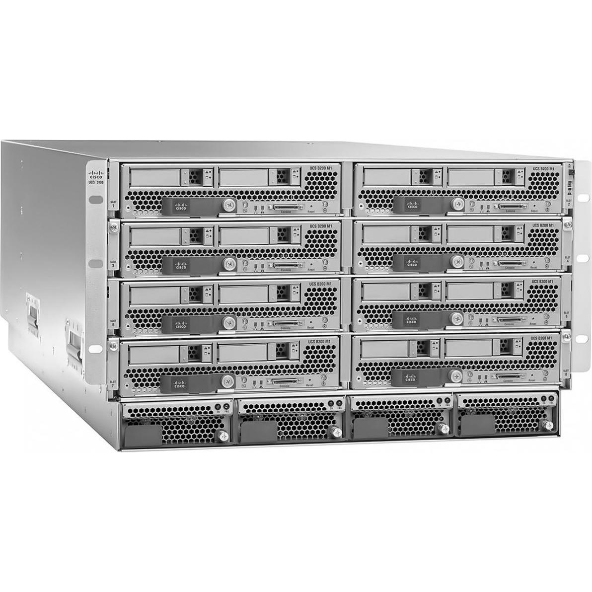 Cisco UCS 5108 Blade Server Chassis - Rack-Montage, Server Zubehör, Grau