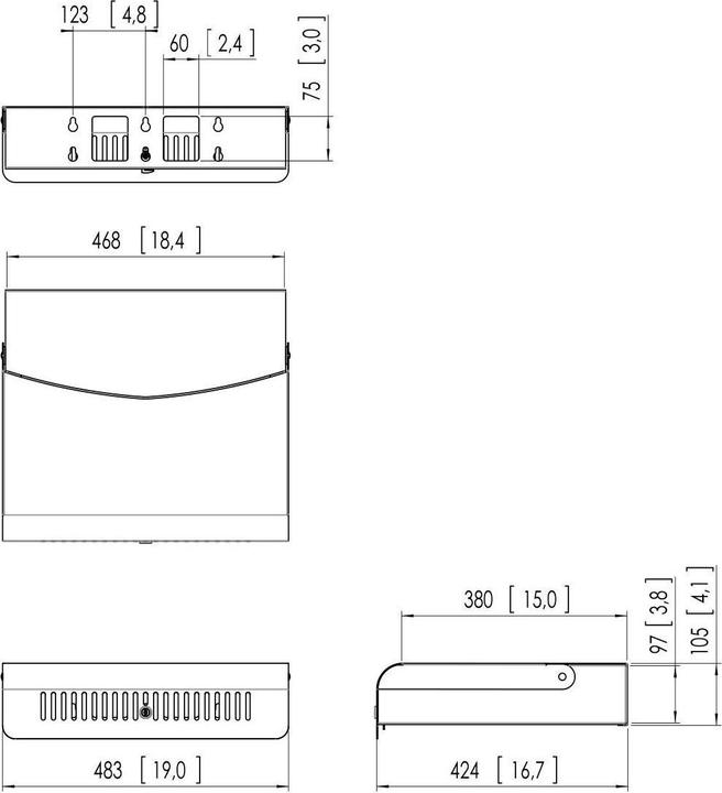 Image du produit Vogels Professional Connect-it PFA 9112 - Composant de montage (boîtier verrouillable) (Divers)