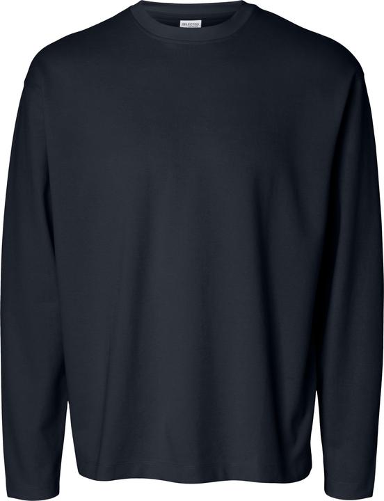 Selected Homme Slhlooseoscar Ls O-Neck Tee Noos