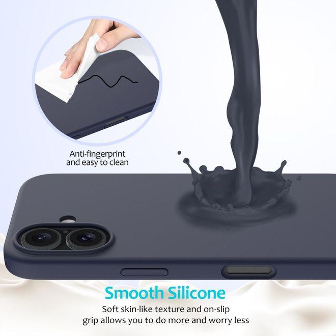 Actual product image MU Classic Liquid Silicone Series (Apple iPhone 16)