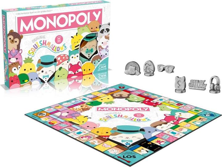 Produktbild Winning Moves Monopoly Squishmallows (Deutsch, 2 - 6 Spieler)