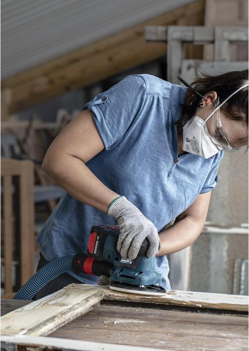 Produktbild Bosch Professional Zubehör EXPERT C470 Schleifpapier für Deltaschleifer, 93 mm, G 100, 50 Stück (100)