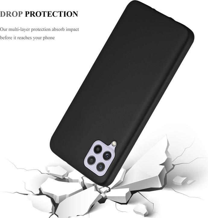 Image du produit Cadorabo TPU Matt Metallic Cover (Samsung Galaxy M22, Samsung Galaxy A22, Samsung Galaxy A32)
