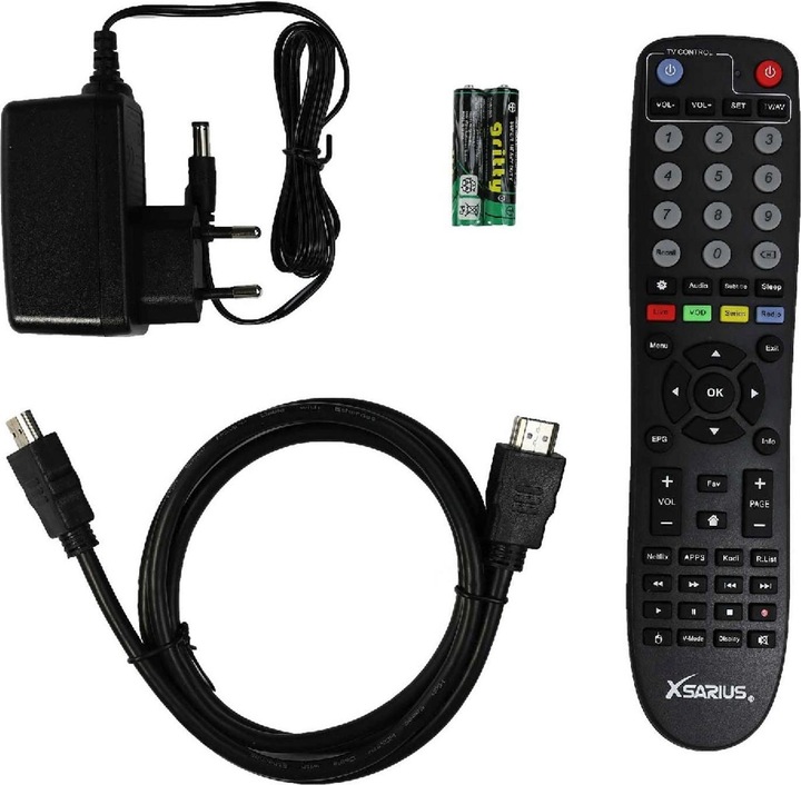 Image du produit K.A.B. XSARIUS Q1 OTT 4K UHD IPTV Android 7.1 Player H.265 HEVC MyTV Wlan