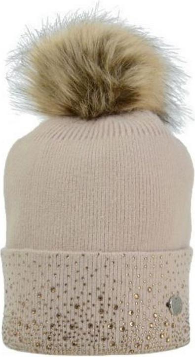 Produktbild Hy Fashion Bommelmütze Alaska mit Schmucksteinen (One Size)