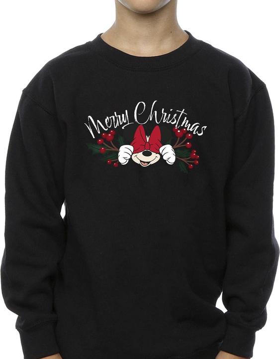 Produktbild Disney Minnie Mouse Christmas Holly Sweatshirt Jungen (104)