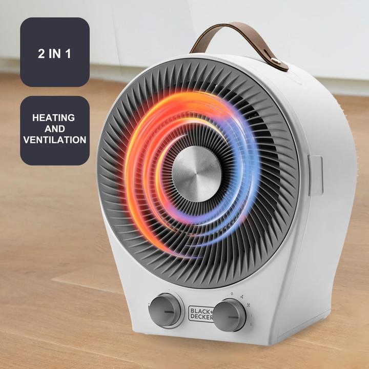 Immagine prodotto Black & Decker Riscaldatore Black&Decker BXFSH2000E 2in1 (2000 W)