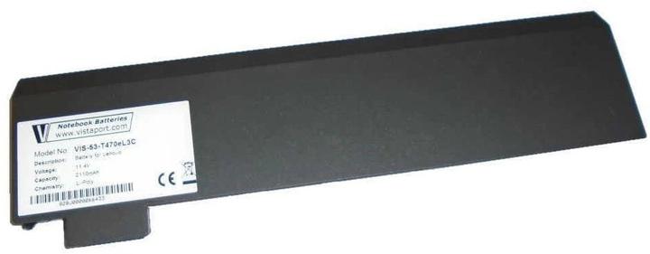 Immagine prodotto Vistaport Batteria per Lenovo Thinkpad T470/T480/T570/T570/T580/P51S/A475 (3 cubicoli, 2100 mAh)