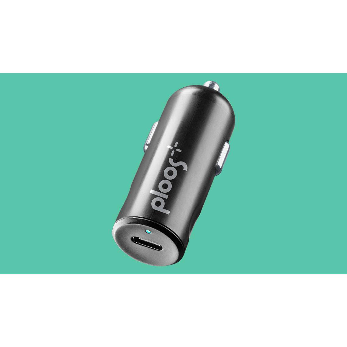 Ploos - USB-C CAR ADAPTER - Universal, Auto Adapter, Schwarz