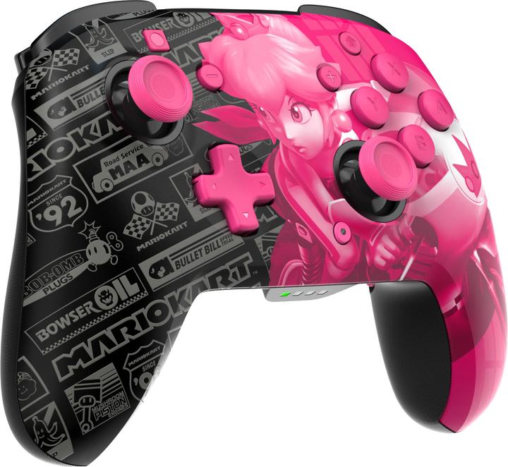 Actual product image PDP Rematch Glow Wireless Grand Prix Peach (Switch, Switch Lite, Switch OLED)
