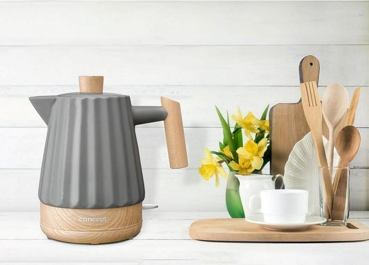 Produktbild Concept Czajnik elektr.ceram. RK0092 ciemnoszary (1.50 l)