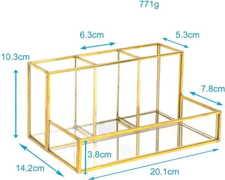 Actual product image Intirilife Make Up Organizer