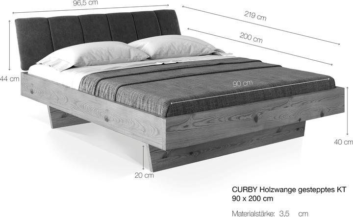 Immagine prodotto Möbel-Eins Curby (90 x 200 cm)