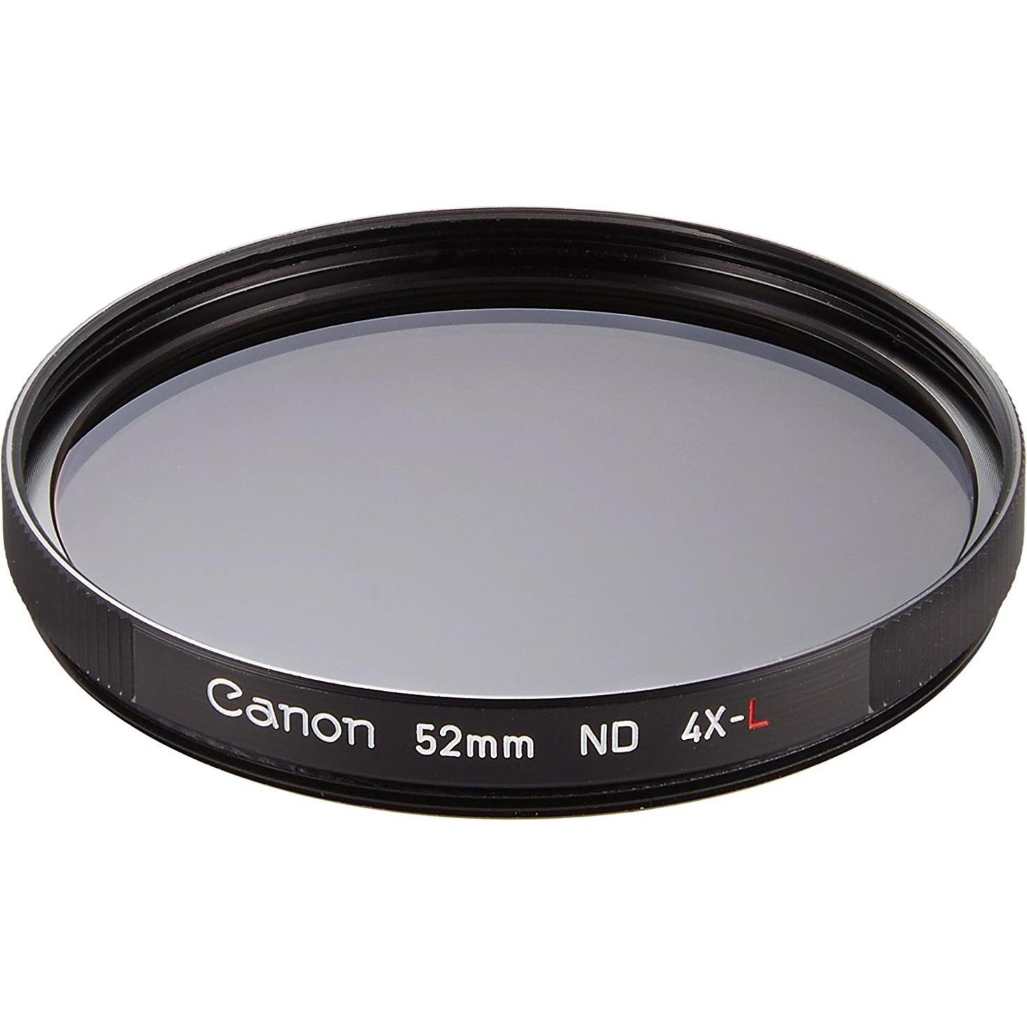Canon Nd4l (58 mm, ND- / Graufilter, 52 mm), Objektivfilter, Schwarz