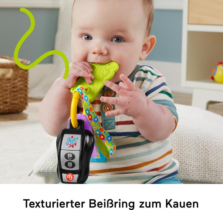 Actual product image Fisher-Price Play & Go Activity Keys (D, F, E)