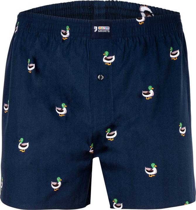 Actual product image Happy shorts Woven Boxer Shorts Casual Comfort Fit (XL)