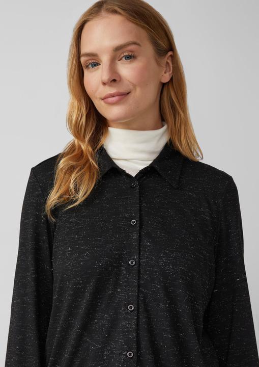 Produktbild s.Oliver T-Shirt Jerseybluse mit Glitzergarn (34)