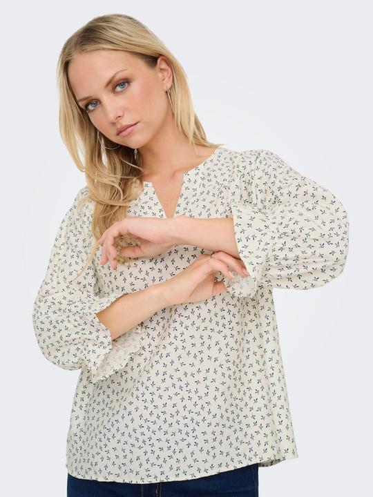 Produktbild JdY Normal geschnitten V-Ausschnitt Glockenärmel Top Top (XS)