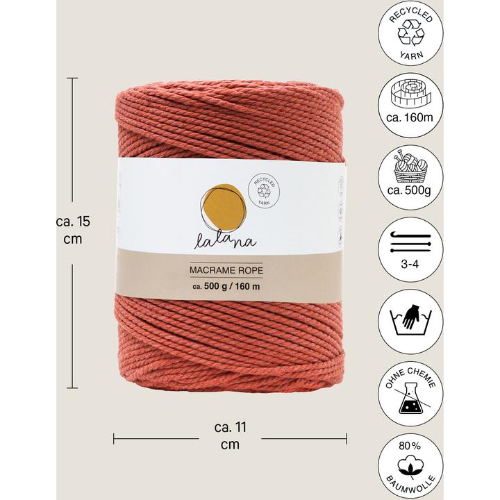 Produktbild Lalana Macrame Rope (160 m)