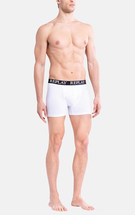 Immagine prodotto Replay Trunk BOXER Style 01/C Basic Cuff Logo im 3er Pack (XL, confezione da 3)