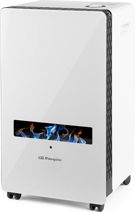 Orbegozo Flame Heater with Tempered Glass Front and Triple Safety System (3800 W)