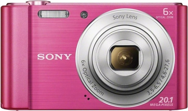 Sony Cyber-shot DSC W810 (4.6 - 27.6 mm, 20.10 Mpx, 1/2,3'')