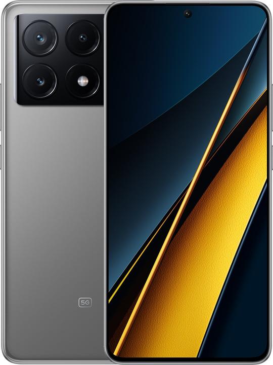 Xiaomi Poco X6 Pro (512 GB, Grey, 6.67", Dual SIM, 5G)