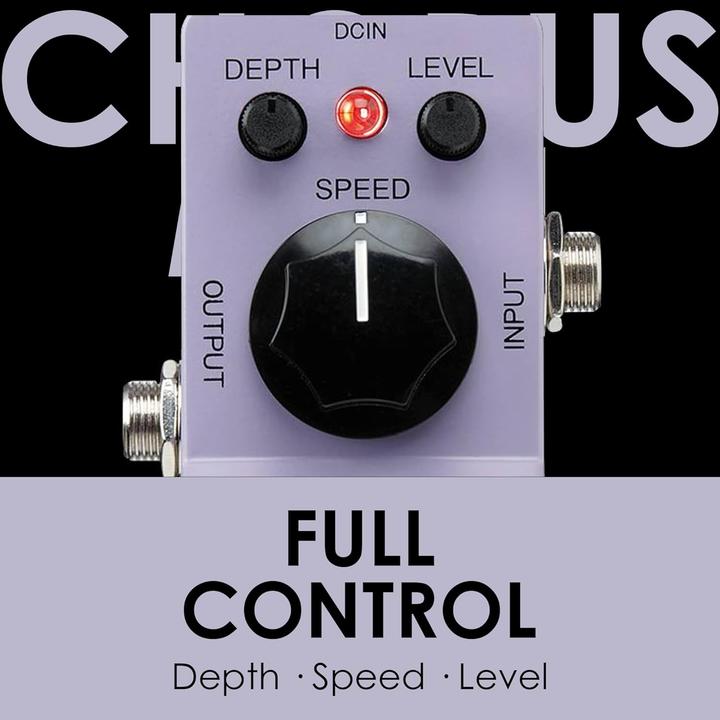 Actual product image Ibanez Mini Chorus effect pedal