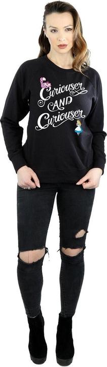 Immagine prodotto Alice In Wonderland Felpa donna/donna in cotone Curiouser (XL)