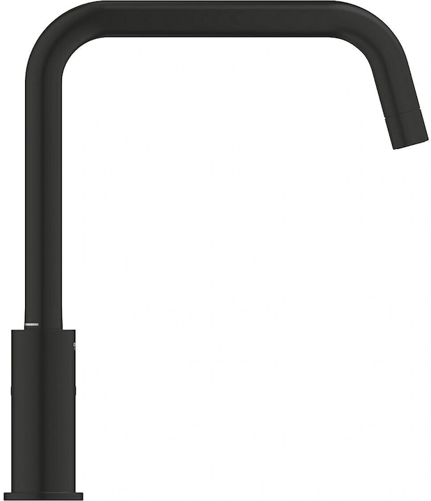 Actual product image Grohe Start QuickFix kitchen mixer, high spout, swivel, matt black