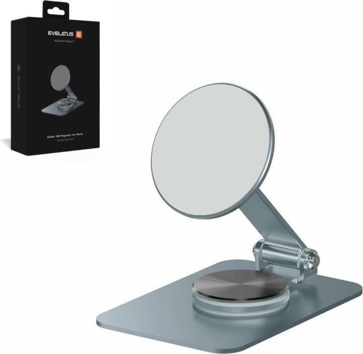 Immagine prodotto Evelatus Universal holder (Popsocket) Universal L24 MagSafe Holder 360 For Phone Aluminium Silver