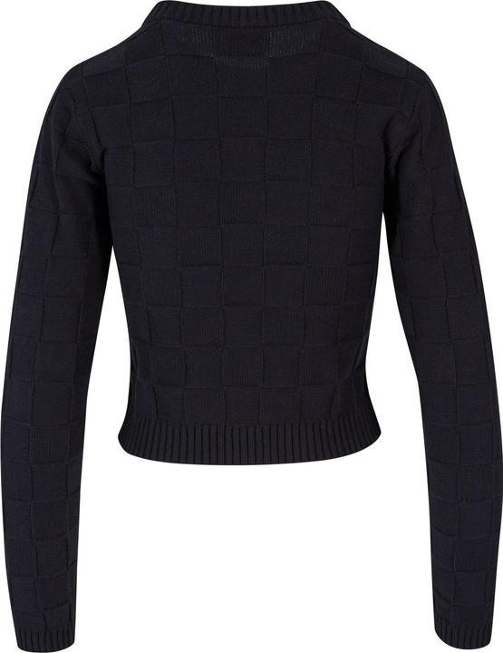 Produktbild Urban Classics Ladies Check Knit Sweater - 126785 (XL)