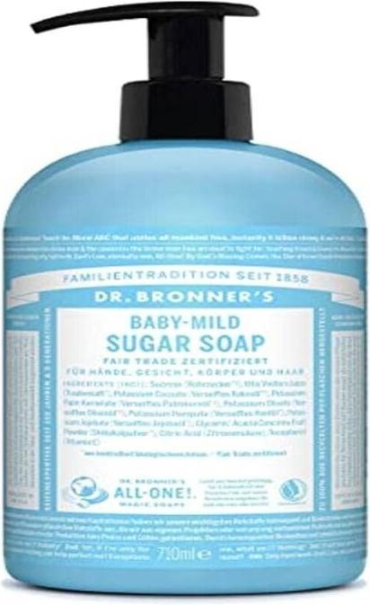 Immagine prodotto Dr. Bronner's Sapone di zucchero biologico Baby Mild 710 ml (710 ml)