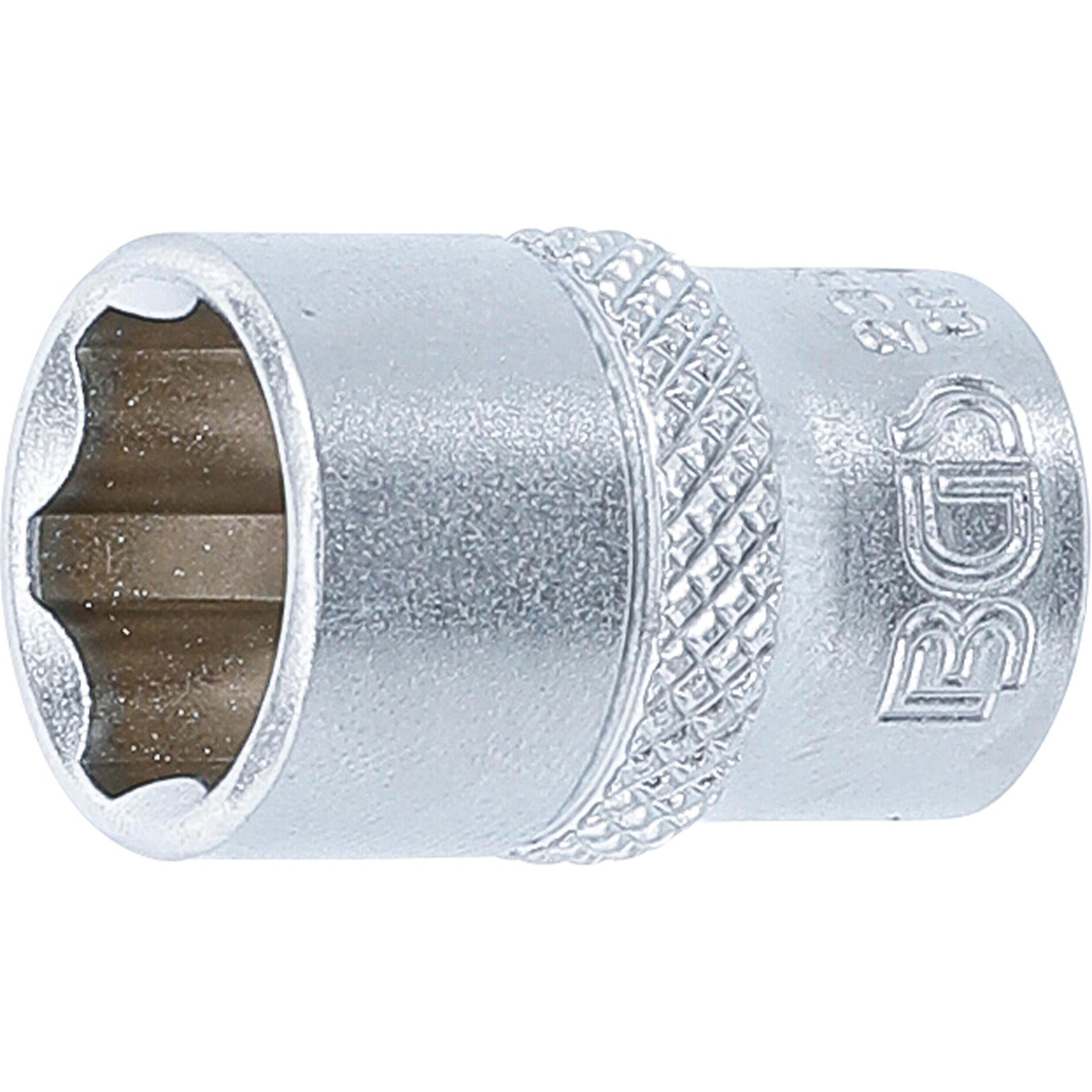 BGS, Steckschlüssel + Stecknuss, Steckschlüssel-Einsatz Super Lock Antrieb Innenvierkant 6,3 mm (1/4") SW 12 mm (12 mm)