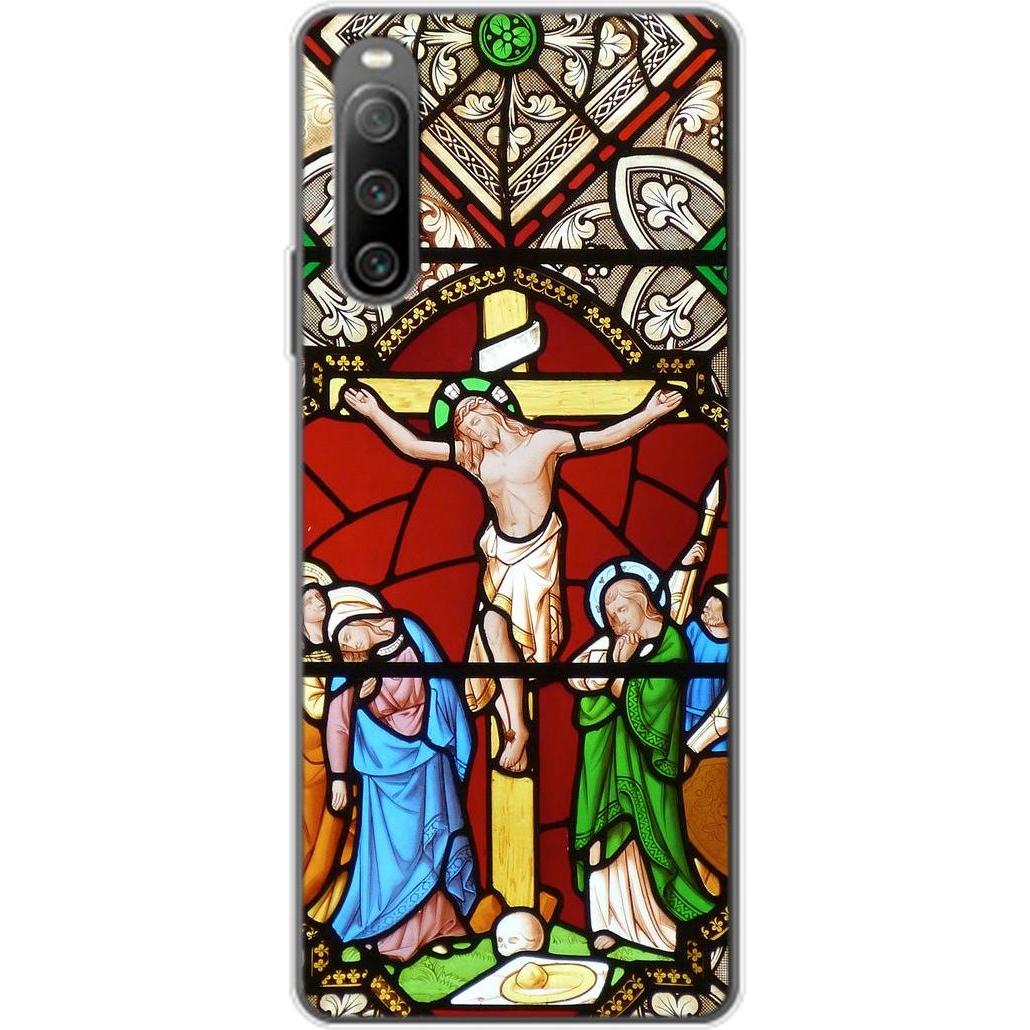 König Design Hülle Handy Schutz für Sony Xperia 10 IV Case Cover Tasche Bumper Etuis TPU Neu (Sony Xperia 10 IV), Smartp...