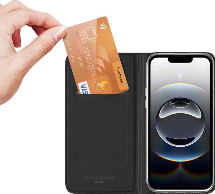 Produktbild Nevox Vario Series Bookcase iPhone SE (2025) schwarz (Apple iPhone 16e)