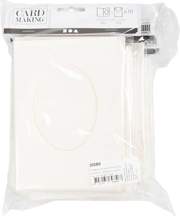 Image du produit Creativ Company Cartes passe-partout, lot de 50