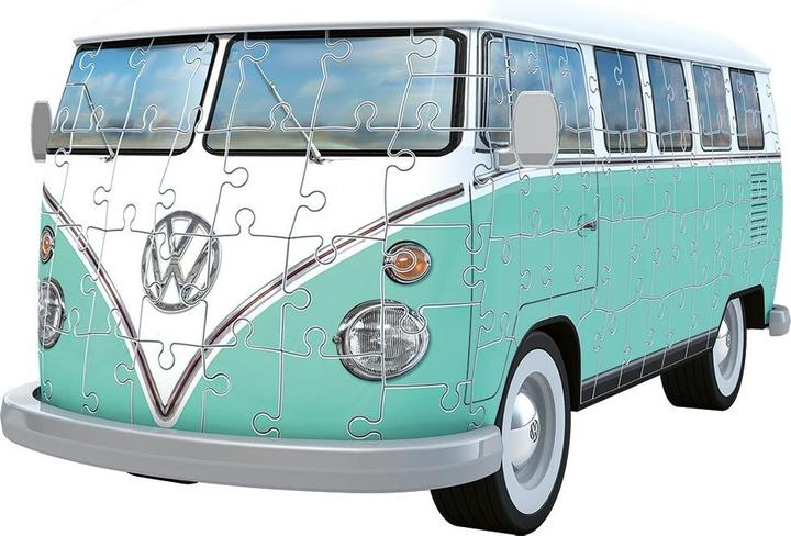 Actual product image Ravensburger 3D Puzzle 162 Teile - Iconics: Volkswagen T1 (162 pieces)