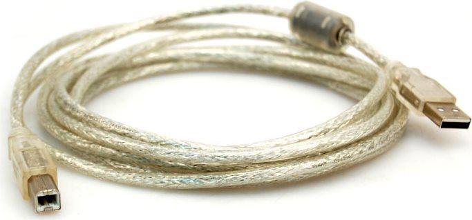 Actual product image InLine Cable USB USB-A - USB-B 5 m Black (34555) (5 m, USB 2.0)
