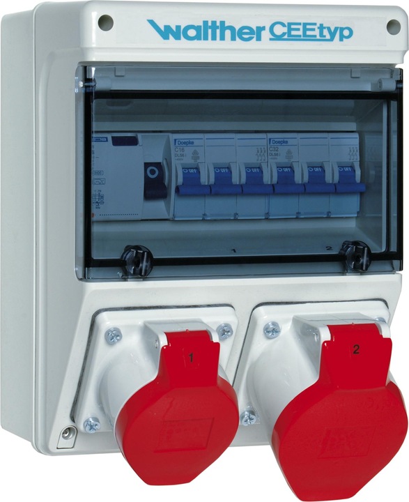 Produktbild Walther Werke WAL 6923015 Steckdosen-Kombination