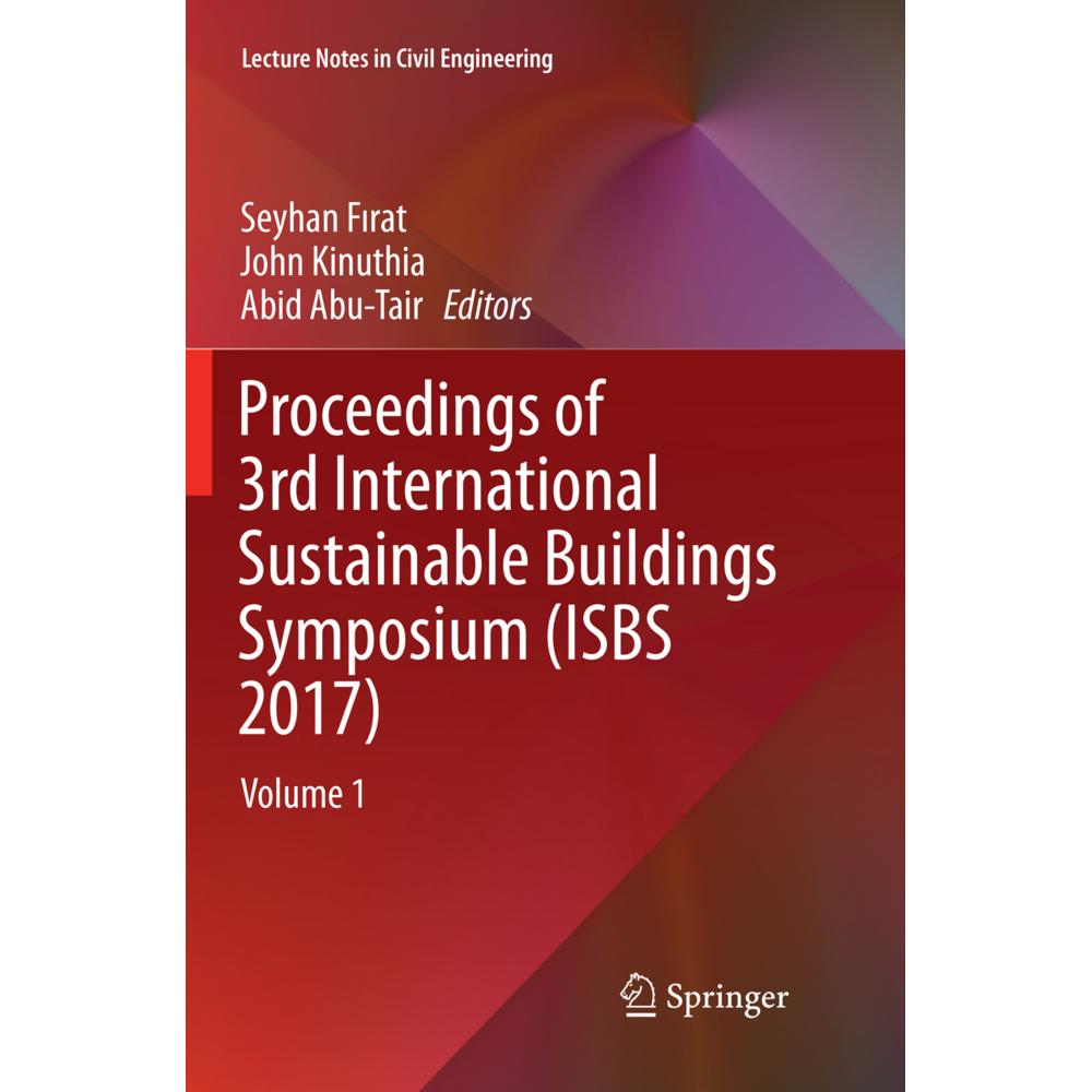 Proceedings of 3rd International Sustainable Buildings Symposium (ISBS 2017), Fachbücher von Abid Abu-Tair, John Kinuthi...