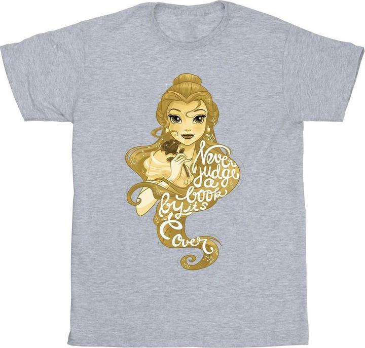 Actual product image Disney Mens Beauty And The Beast Never Judge T-Shirt (4XL)